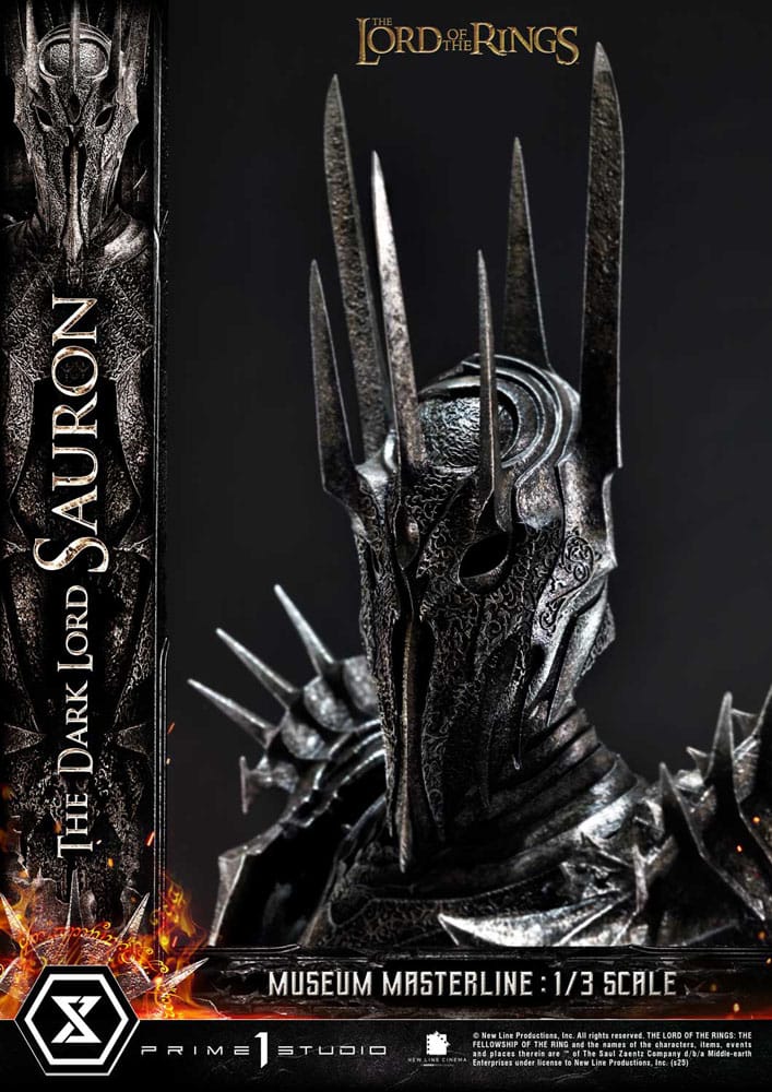 Statue of the Lord of the Rings Museum Masterline Series 1/3 The Dark Lord Sauron Bonus Version 117 cm