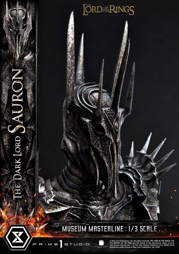 Statue of the Lord of the Rings Museum Masterline Series 1/3 The Dark Lord Sauron Bonus Version 117 cm