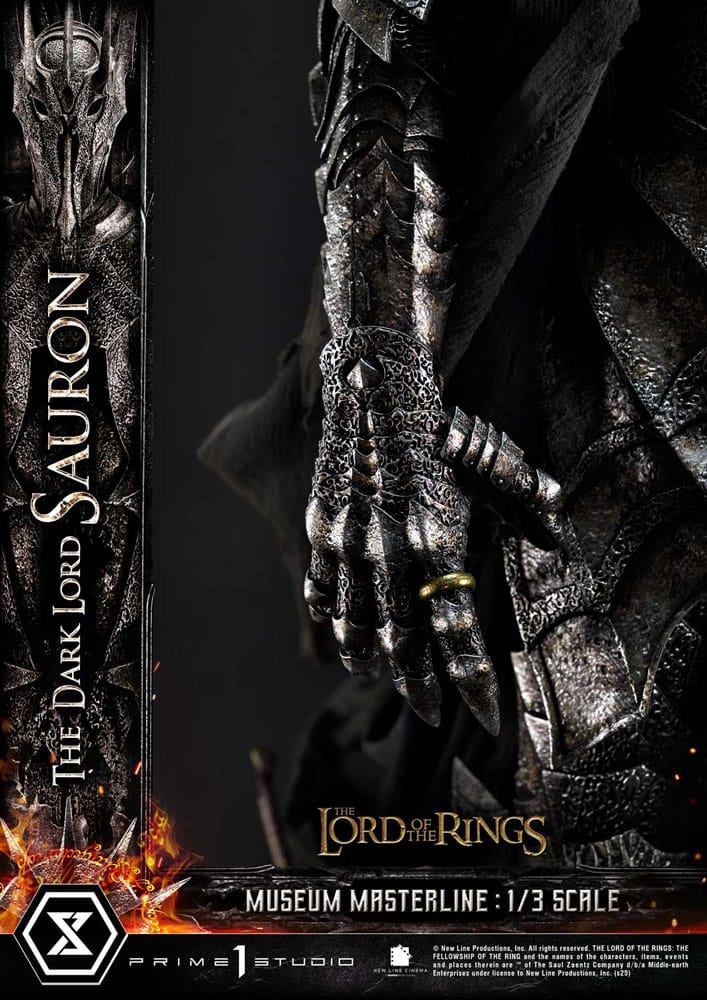 Statue of the Lord of the Rings Museum Masterline Series 1/3 The Dark Lord Sauron Bonus Version 117 cm