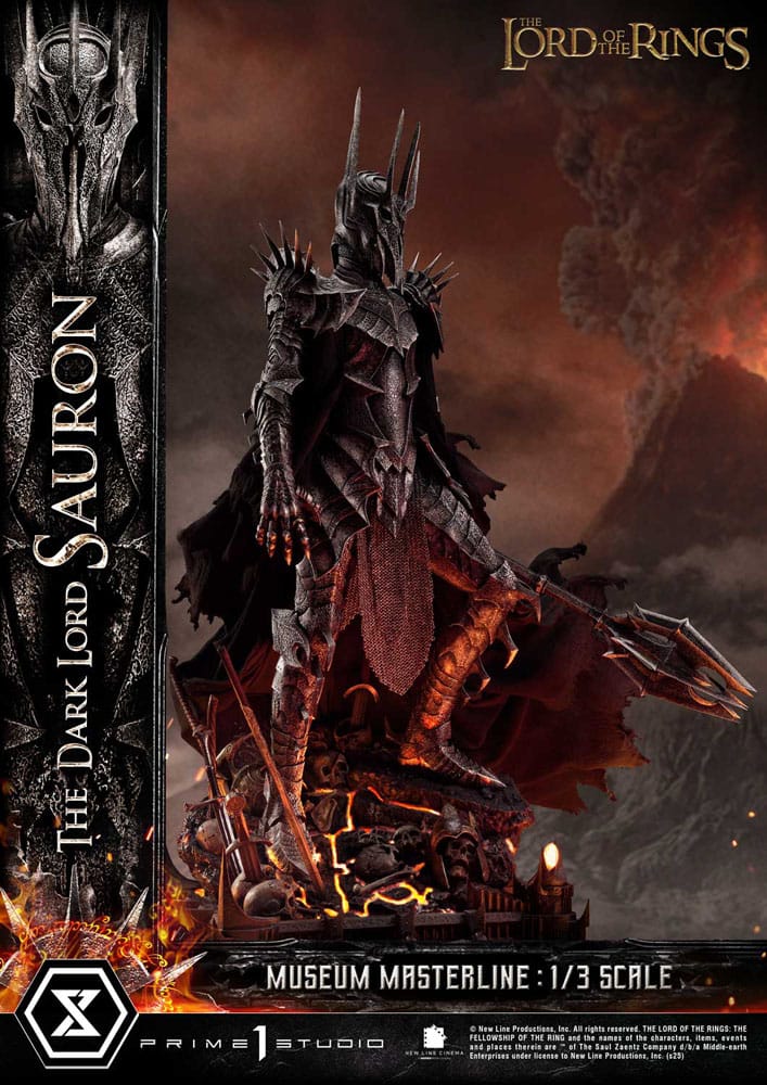 Statue of the Lord of the Rings Museum Masterline Series 1/3 The Dark Lord Sauron Bonus Version 117 cm