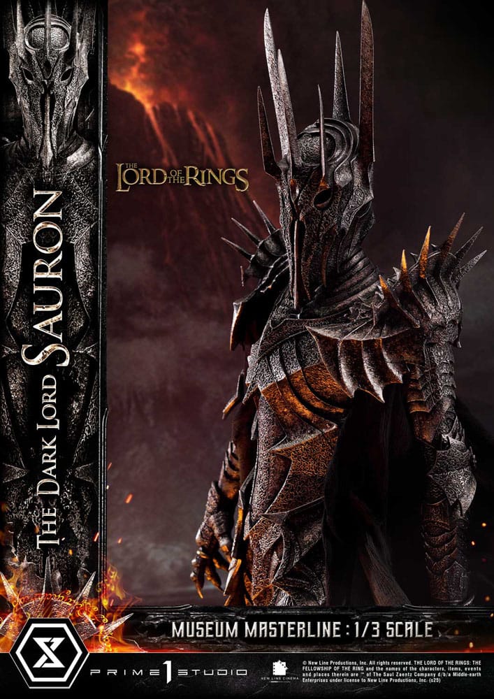 Statue of the Lord of the Rings Museum Masterline Series 1/3 The Dark Lord Sauron Bonus Version 117 cm