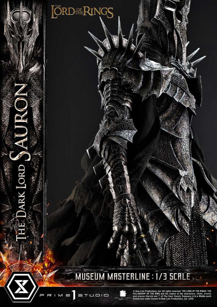 Statue of the Lord of the Rings Museum Masterline Series 1/3 The Dark Lord Sauron Bonus Version 117 cm