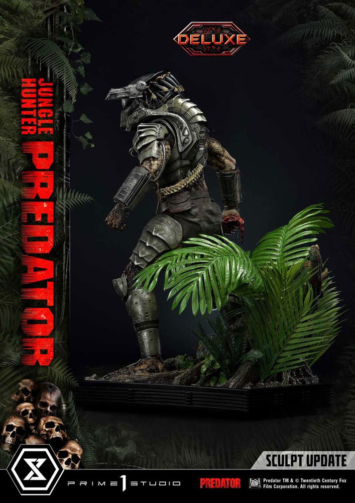 Predator Museum Masterline Statue 1/3 Jungle Hunter Predator Deluxe Bonus Version 90 cm