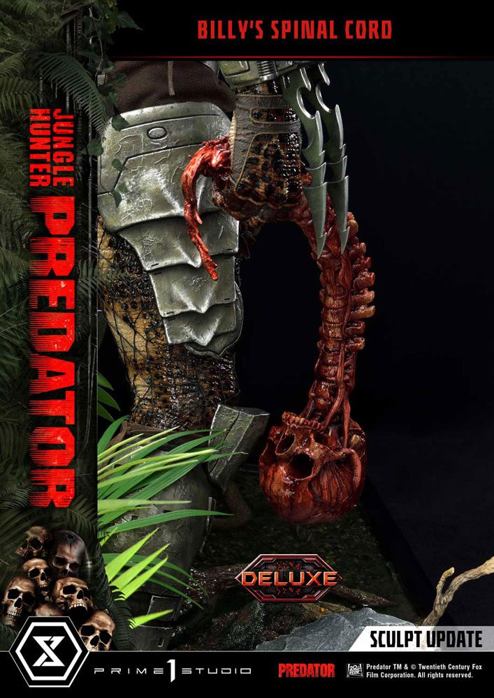 Predator Museum Masterline Statue 1/3 Jungle Hunter Predator Deluxe Bonus Version 90 cm