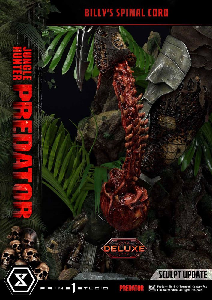 Predator Museum Masterline Statue 1/3 Jungle Hunter Predator Deluxe Bonus Version 90 cm