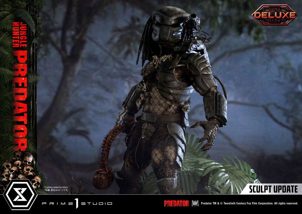 Predator Museum Masterline Statue 1/3 Jungle Hunter Predator Deluxe Bonus Version 90 cm