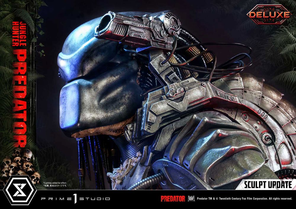 Predator Museum Masterline Statue 1/3 Jungle Hunter Predator Deluxe Bonus Version 90 cm