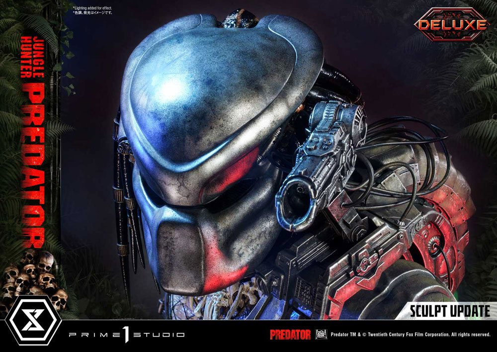 Predator Museum Masterline Statue 1/3 Jungle Hunter Predator Deluxe Bonus Version 90 cm