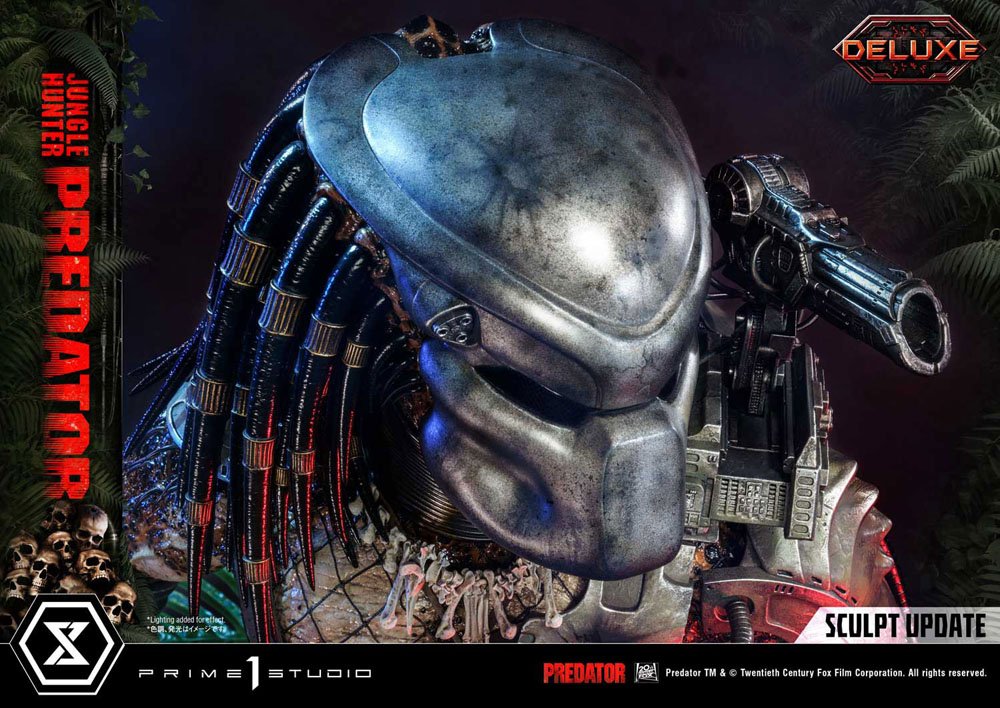 Predator Museum Masterline Statue 1/3 Jungle Hunter Predator Deluxe Bonus Version 90 cm