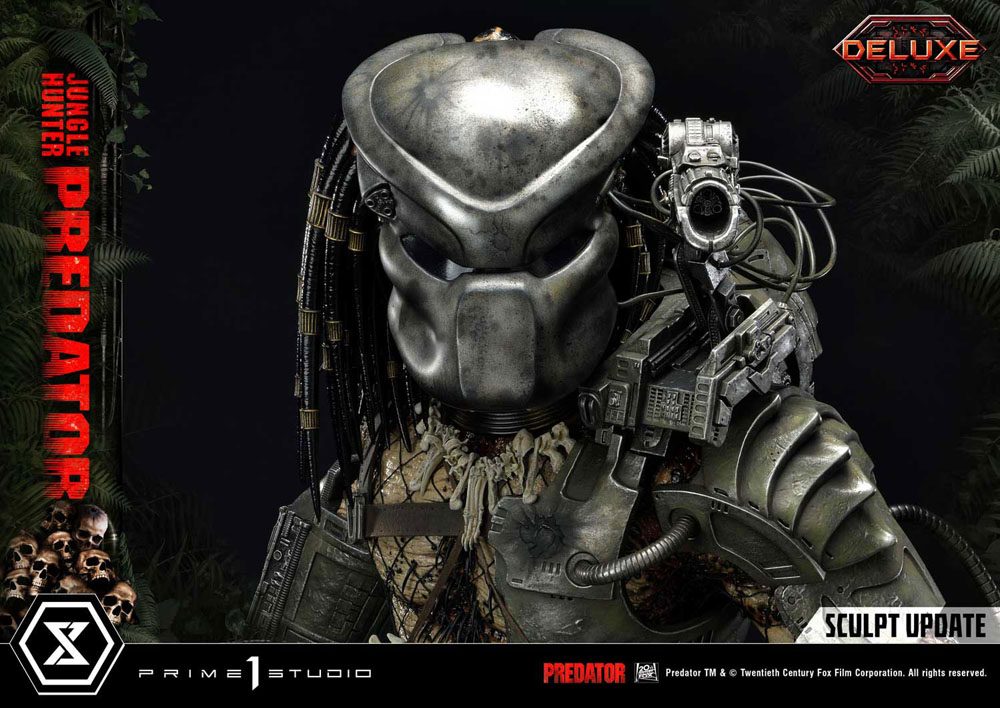 Predator Museum Masterline Statue 1/3 Jungle Hunter Predator Deluxe Bonus Version 90 cm