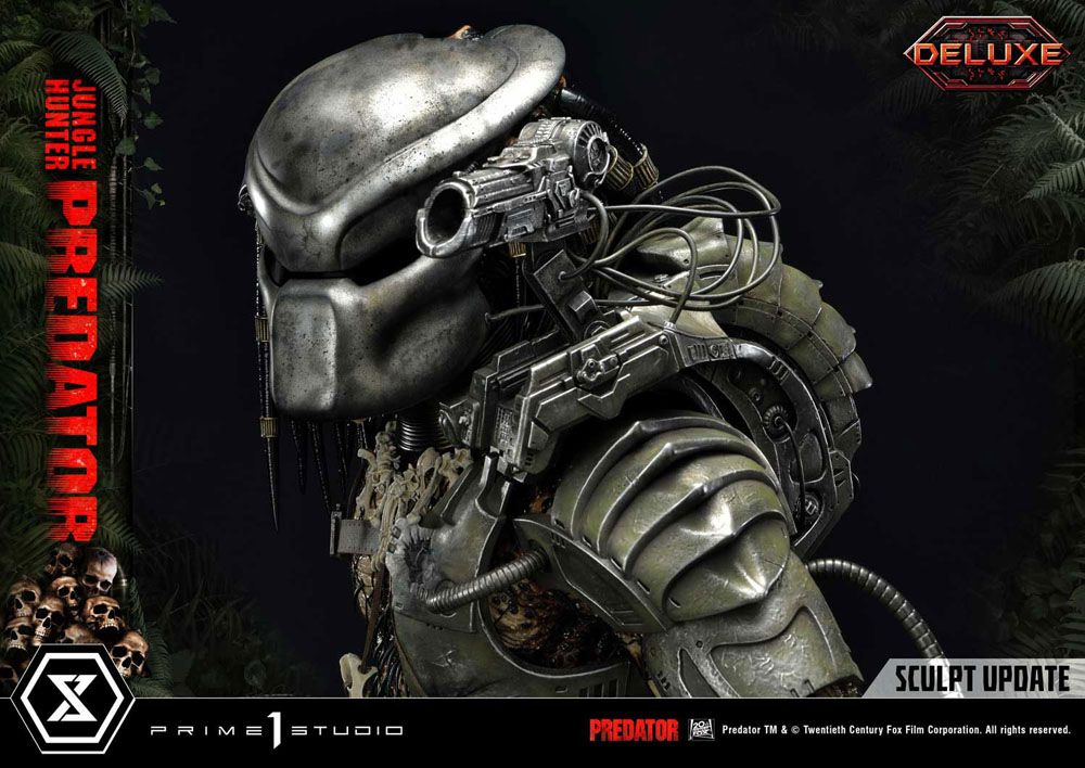 Predator Museum Masterline Statue 1/3 Jungle Hunter Predator Deluxe Bonus Version 90 cm