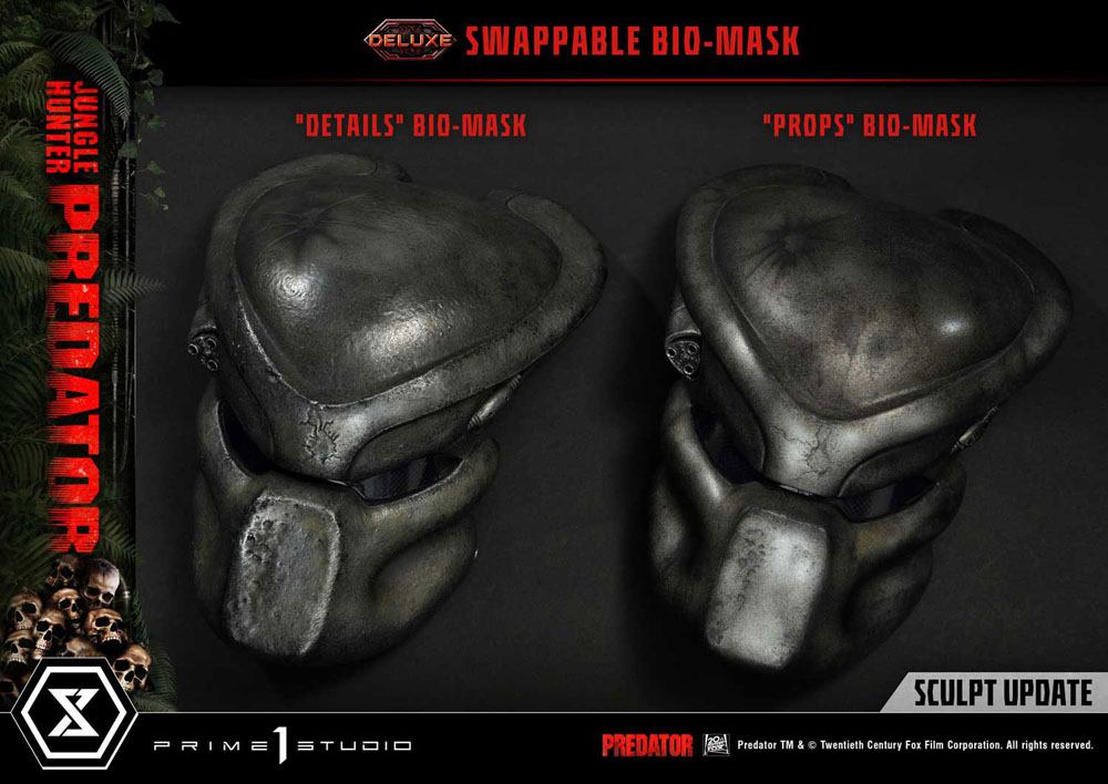 Predator Museum Masterline Statue 1/3 Jungle Hunter Predator Deluxe Bonus Version 90 cm