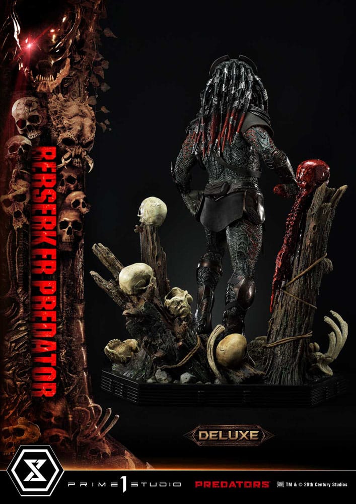 Predators Statue Berserker Predator Deluxe Version 100 cm