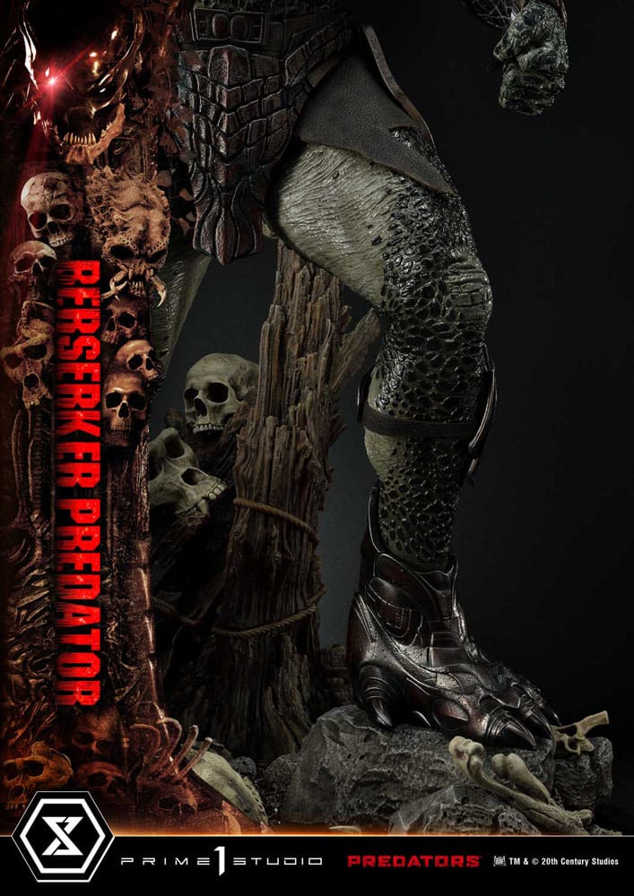 Predators Statue Berserker Predator Deluxe Version 100 cm