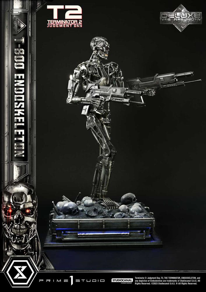 Terminator 2 Museum Masterline Series Statue 1/3 Judgment Day T800 Endoskeleton Deluxe Version 74 cm