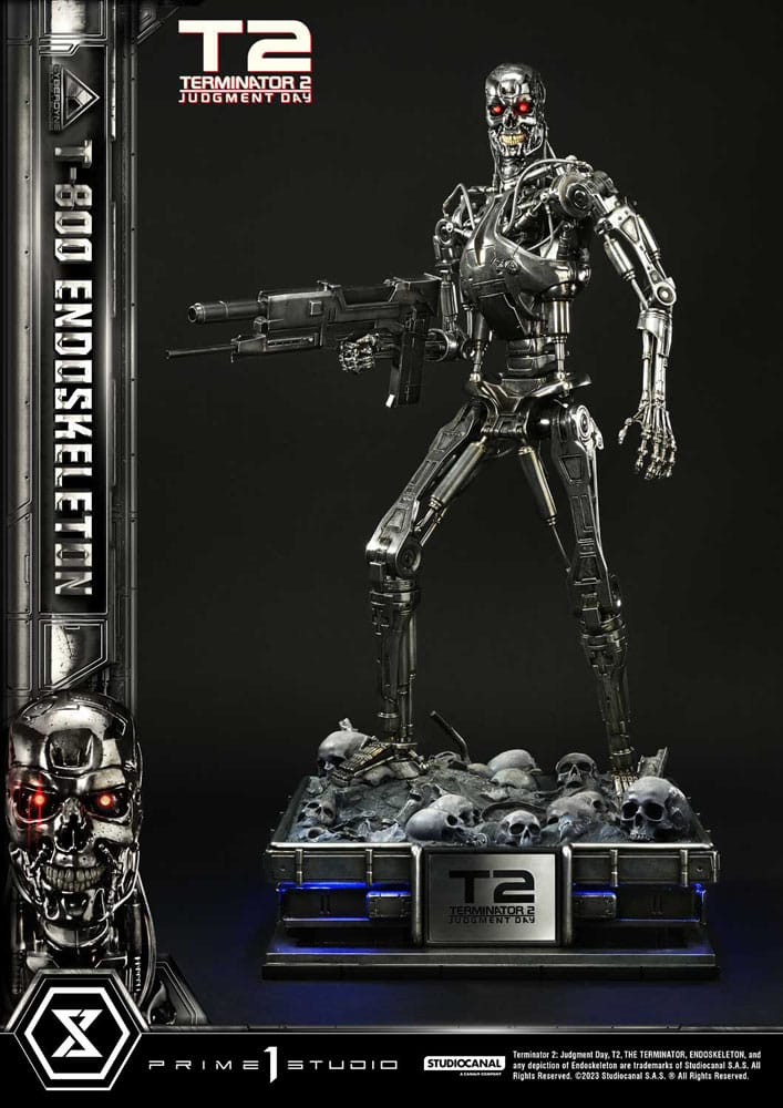 Terminator 2 Museum Masterline Series Statue 1/3 Judgment Day T800 Endoskeleton Deluxe Version 74 cm