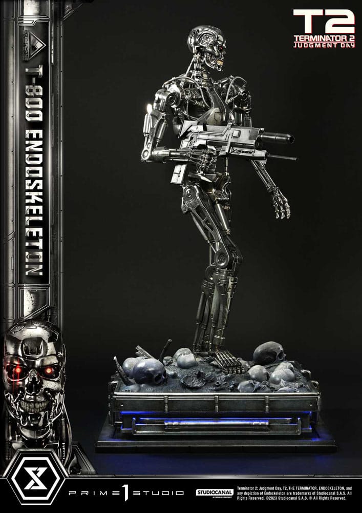 Terminator 2 Museum Masterline Series Statue 1/3 Judgment Day T800 Endoskeleton Deluxe Version 74 cm