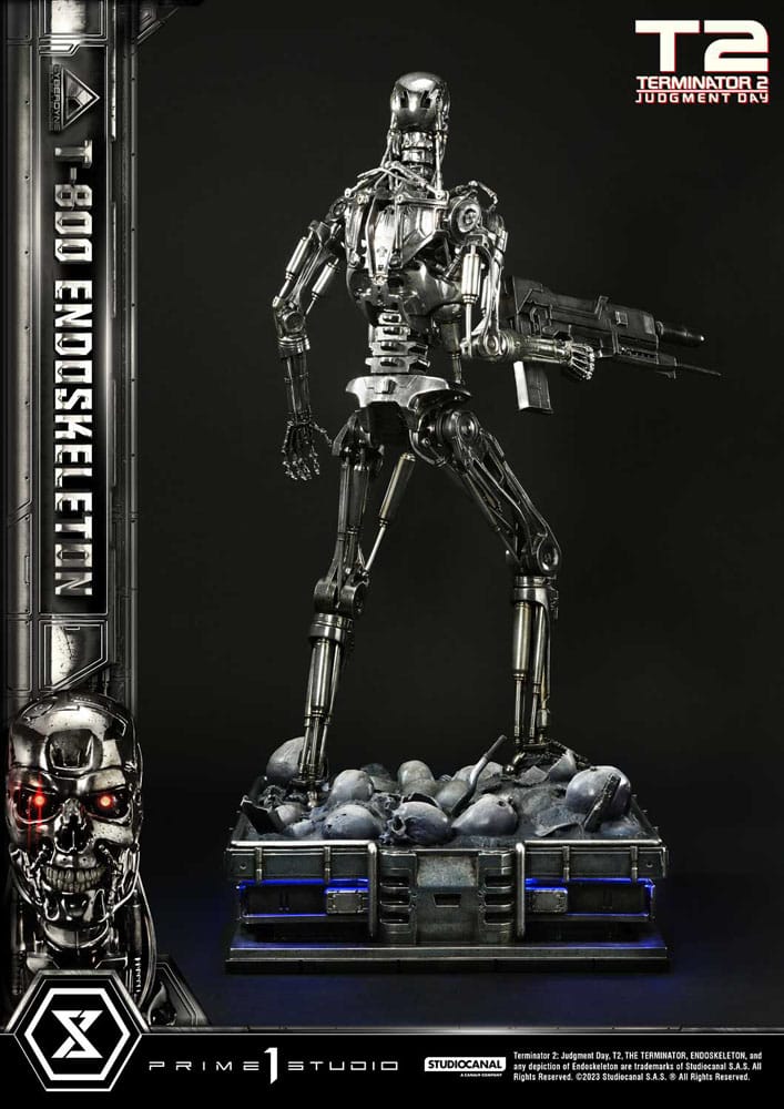 Terminator 2 Museum Masterline Series Statue 1/3 Judgment Day T800 Endoskeleton Deluxe Version 74 cm