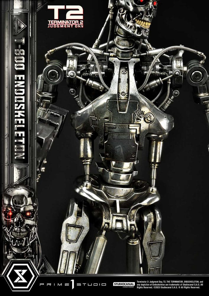 Terminator 2 Museum Masterline Series Statue 1/3 Judgment Day T800 Endoskeleton Deluxe Version 74 cm