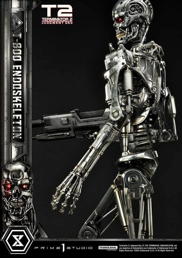Terminator 2 Museum Masterline Series Statue 1/3 Judgment Day T800 Endoskeleton Deluxe Version 74 cm