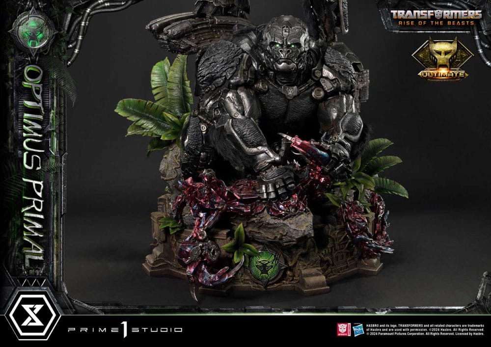 Transformers: Rise of the Beasts Museum Masterline Statue Optimus Primal Ultimate Version 72 cm