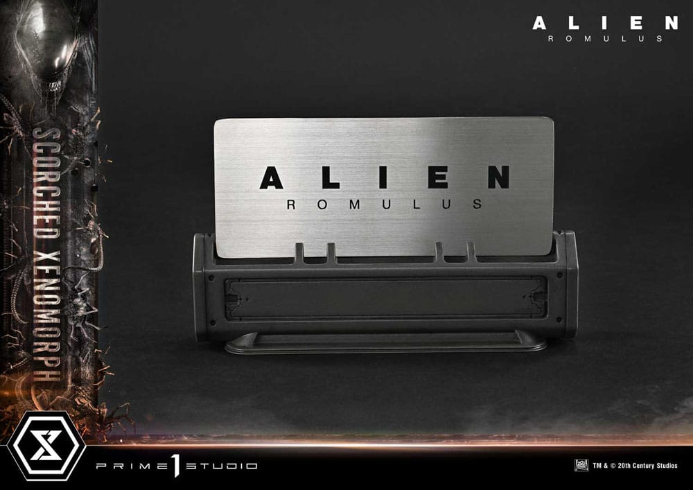 Alien: Romulus Museum Masterline XL Statue 1/3 Scorched Xenomorph Deluxe Bonus Version 98 cm