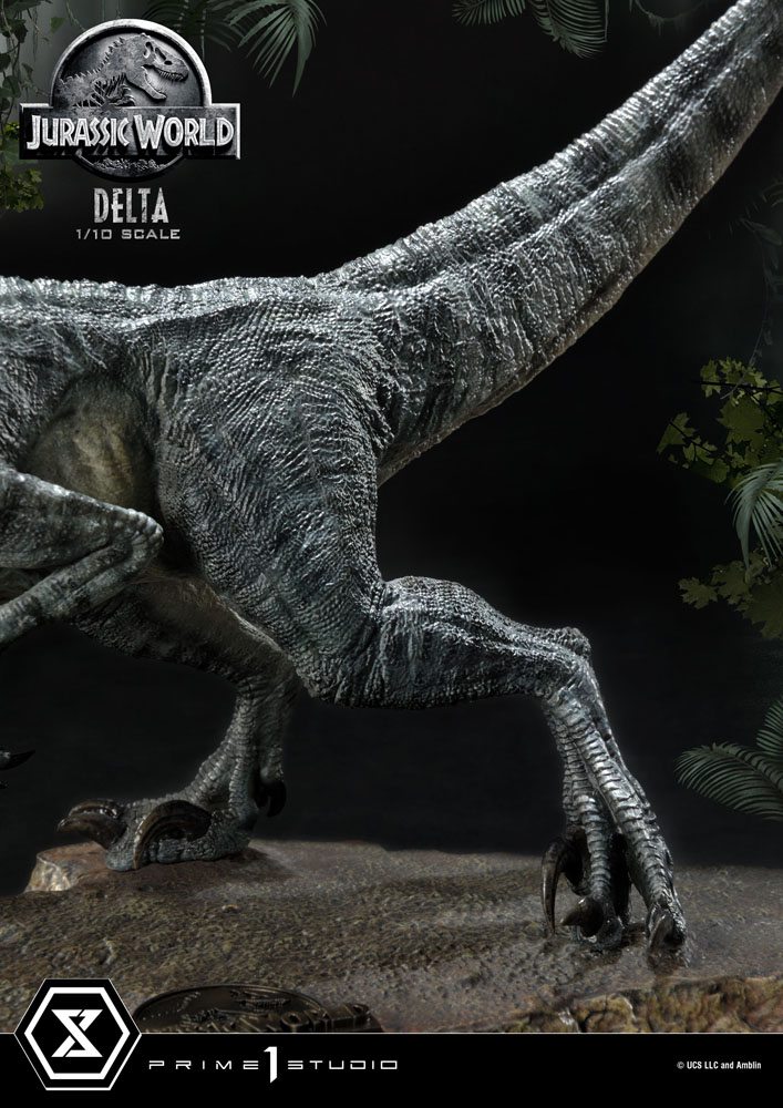 Jurassic World: Fallen Kingdom Prime Collectibles Statue 1/10 Delta 17 cm