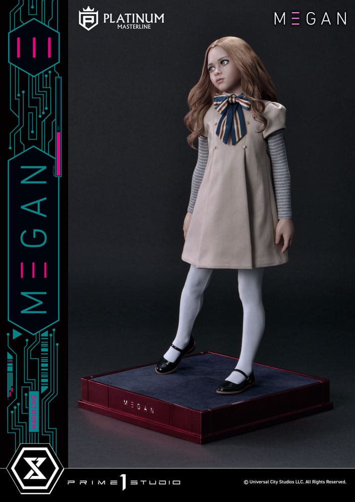 M3gan Platimum Masterline Series Statue 1/3 M3Gan Bonus Version 50 cm