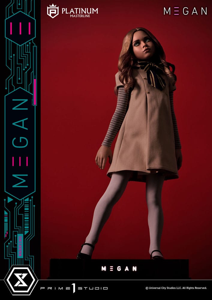 M3gan Platimum Masterline Series Statue 1/3 M3Gan Bonus Version 50 cm