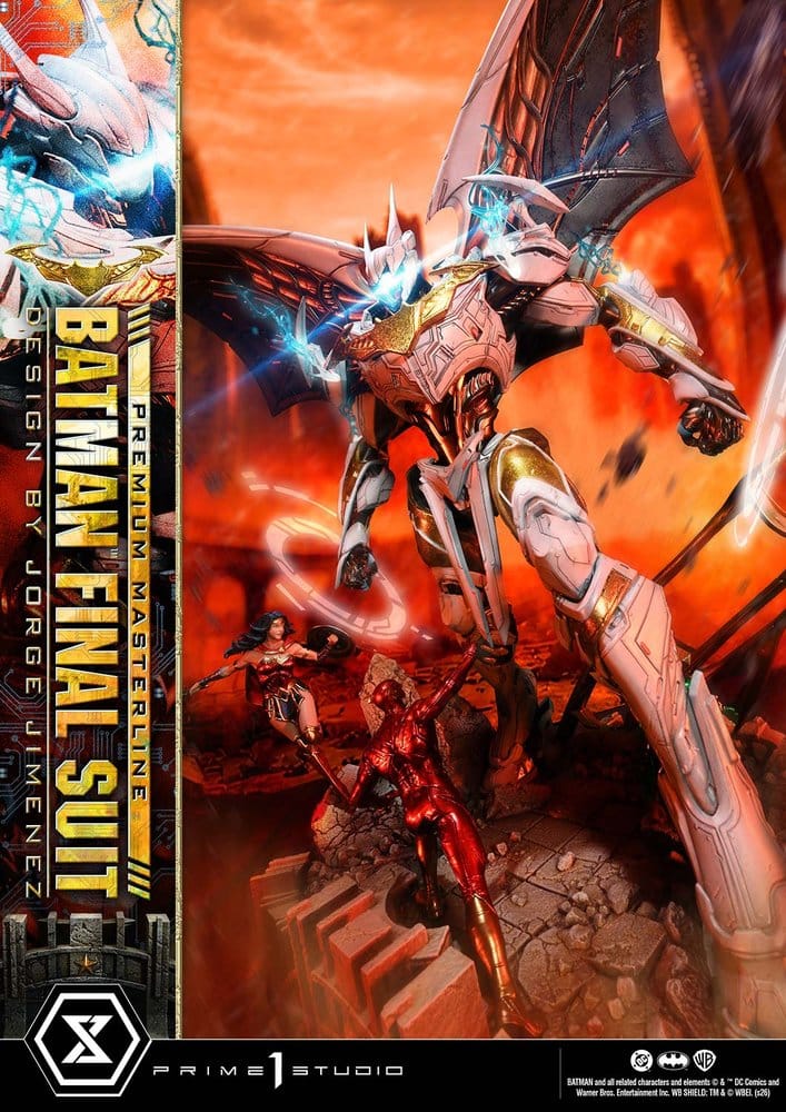 Justice League (Comics) Premium Masterline Statue Batman Final Suit (Design by Jorge Jimenez) Bonus Version 67 cm