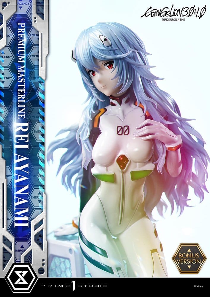 Evangelion: 3.0 + 1.0 Thrice Upon A Time Premium Masterline Series Statue 1/4 Rei Ayanami Bonus Ver. 46 cm