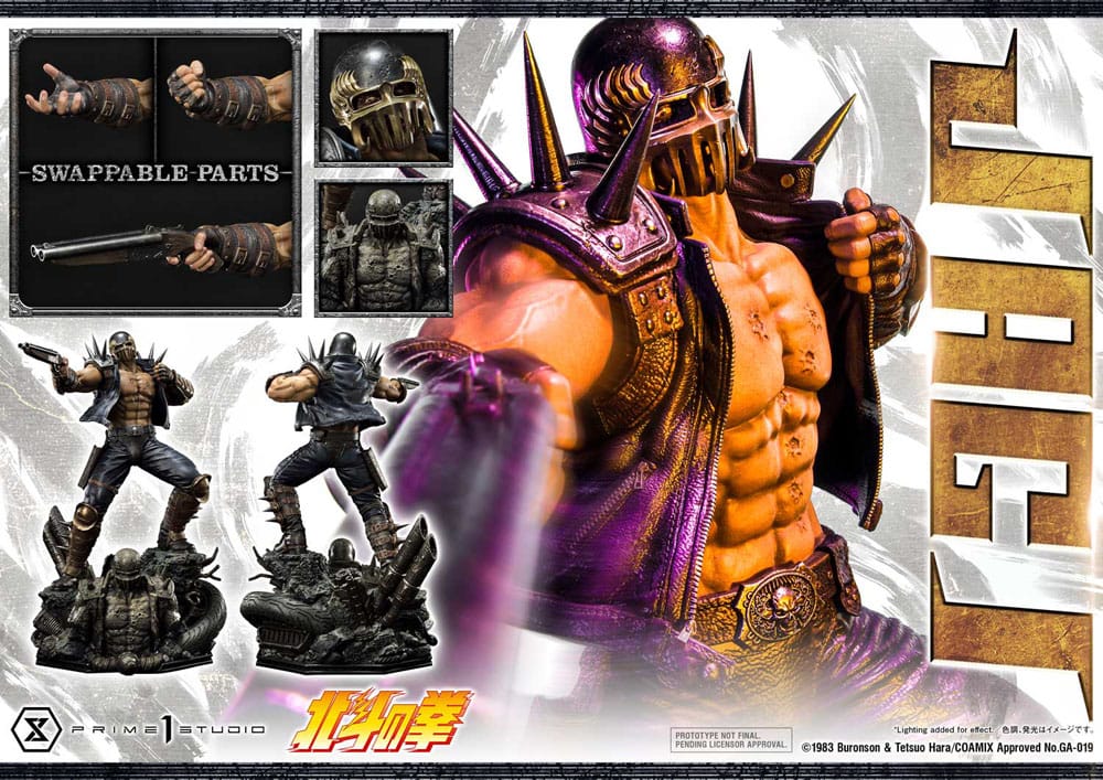 Statua di Fist of the North Star Jagi versione bonus 69 cm