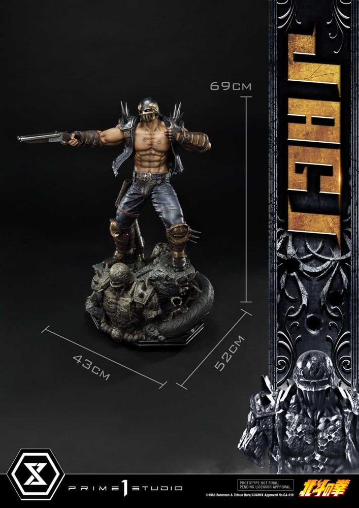 Statua di Fist of the North Star Jagi versione bonus 69 cm