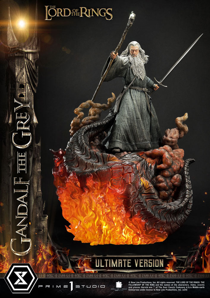Statua del Signore degli Anelli 1/4 Gandalf il Grigio Versione Ultimate 81 cm