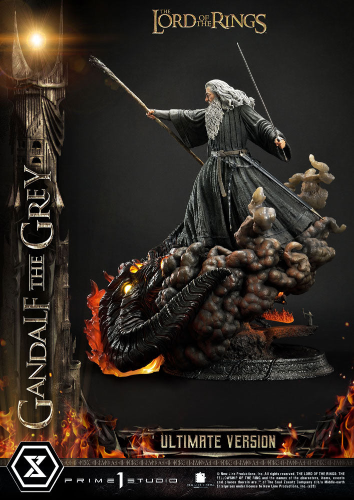 Statua del Signore degli Anelli 1/4 Gandalf il Grigio Versione Ultimate 81 cm