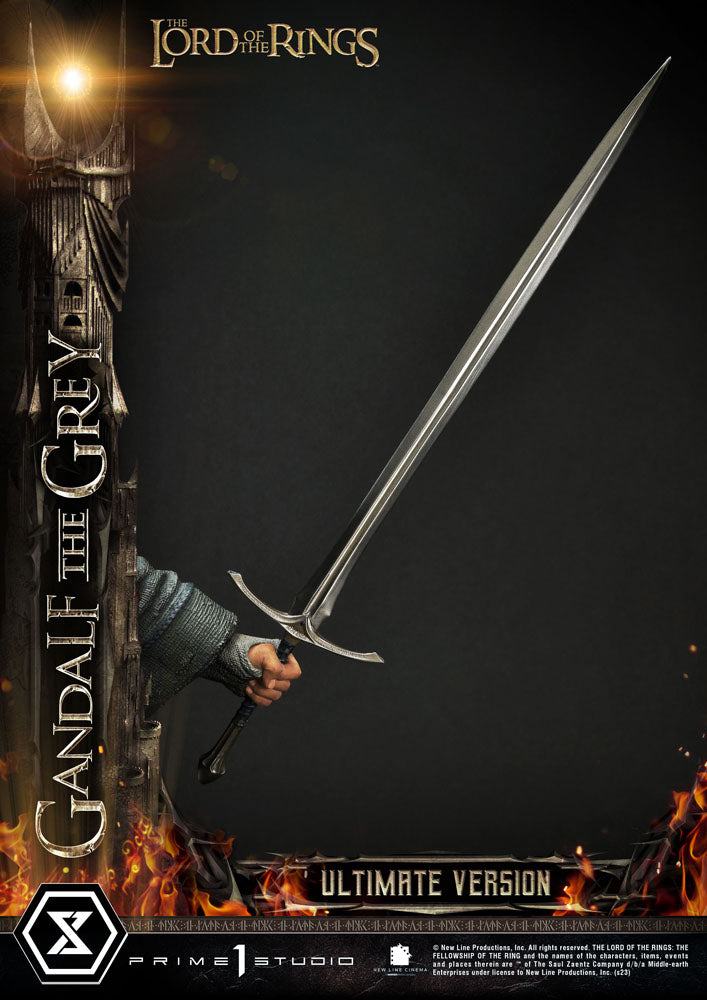 Statua del Signore degli Anelli 1/4 Gandalf il Grigio Versione Ultimate 81 cm