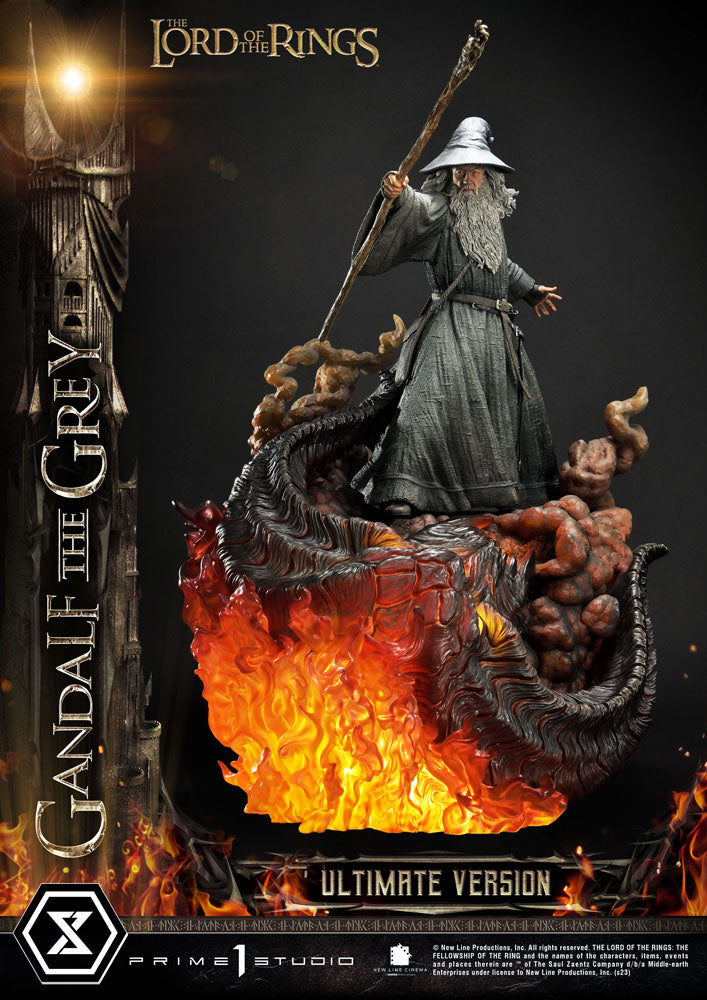 Statua del Signore degli Anelli 1/4 Gandalf il Grigio Versione Ultimate 81 cm