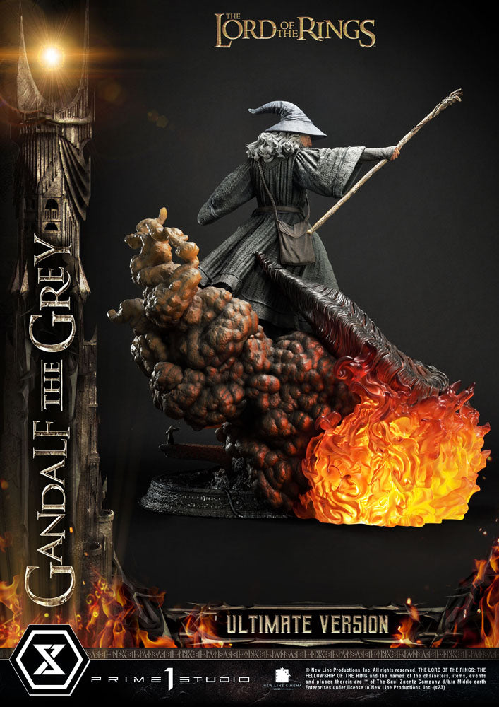 Statua del Signore degli Anelli 1/4 Gandalf il Grigio Versione Ultimate 81 cm