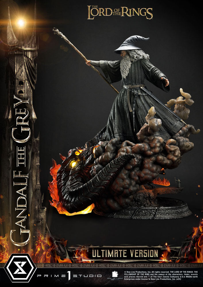 Statua del Signore degli Anelli 1/4 Gandalf il Grigio Versione Ultimate 81 cm