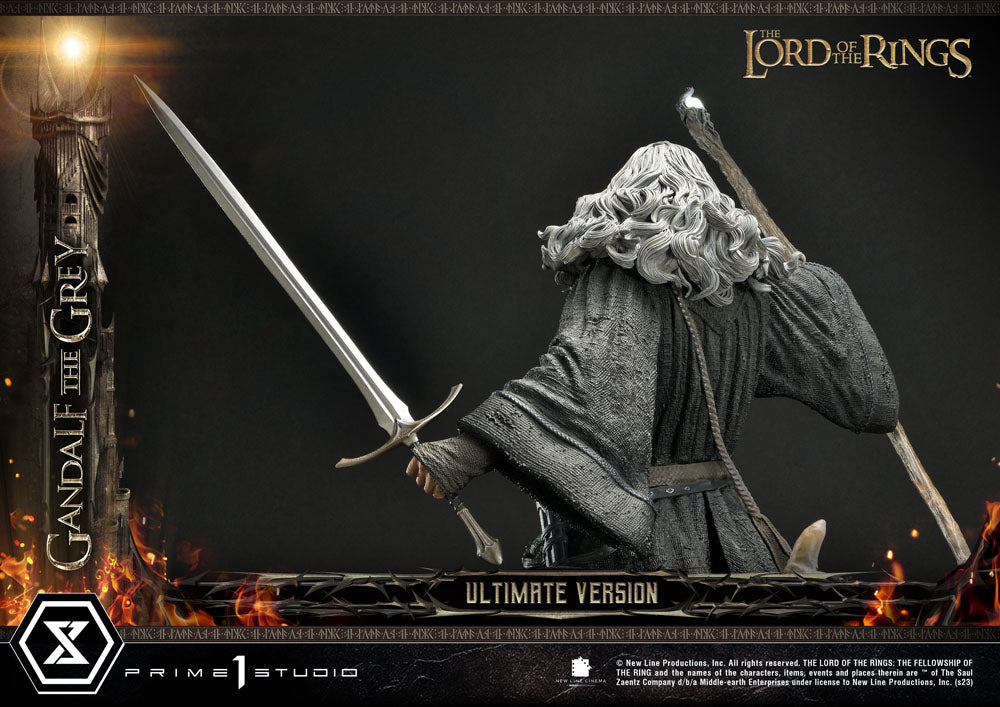 Statua del Signore degli Anelli 1/4 Gandalf il Grigio Versione Ultimate 81 cm