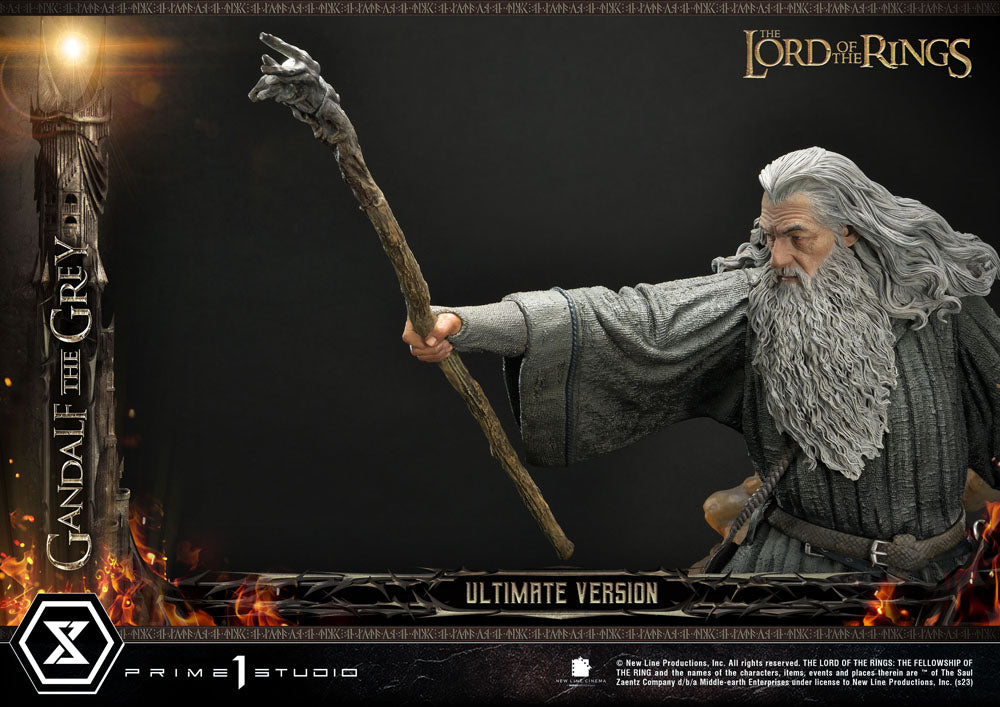 Statua del Signore degli Anelli 1/4 Gandalf il Grigio Versione Ultimate 81 cm