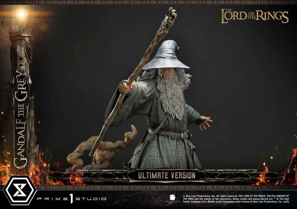 Statua del Signore degli Anelli 1/4 Gandalf il Grigio Versione Ultimate 81 cm