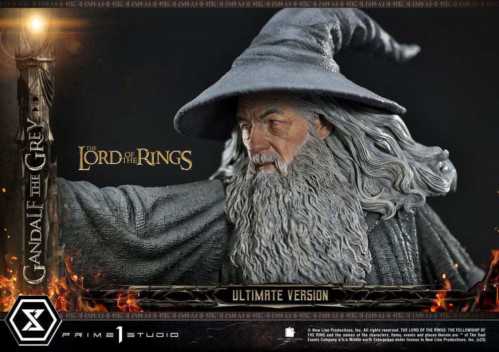 Statua del Signore degli Anelli 1/4 Gandalf il Grigio Versione Ultimate 81 cm