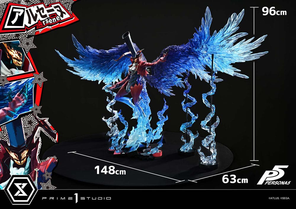 Persona 5 Premium Masterline Series Statue 1/4 Arsène Bonus Version 96 cm