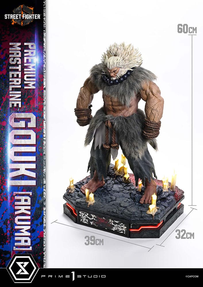 Street Fighter 6 Premium Masterline Series Statue 1/4 Akuma Regular Version 60 cm