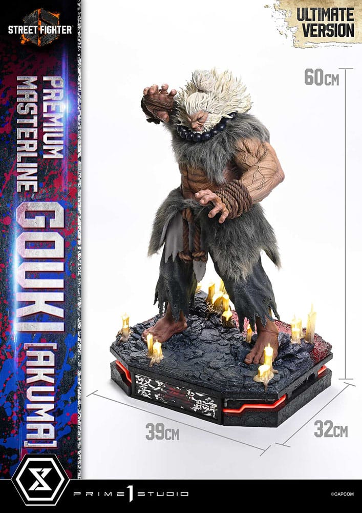 Street Fighter 6 Premium Masterline Series Statue 1/4 Akuma Ultimate Version 69 cm