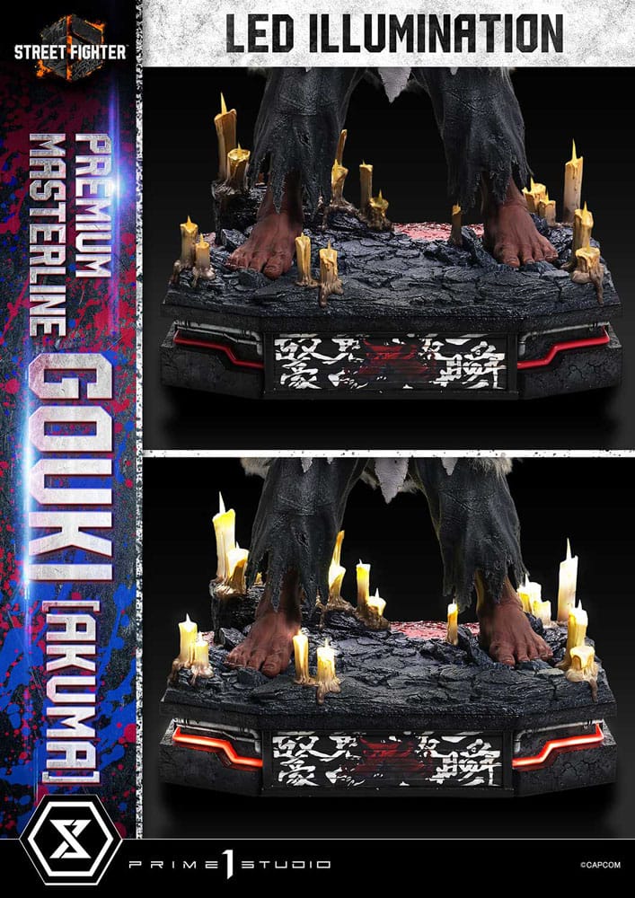 Street Fighter 6 Premium Masterline Series Statue 1/4 Akuma Ultimate Bonus Version 69 cm