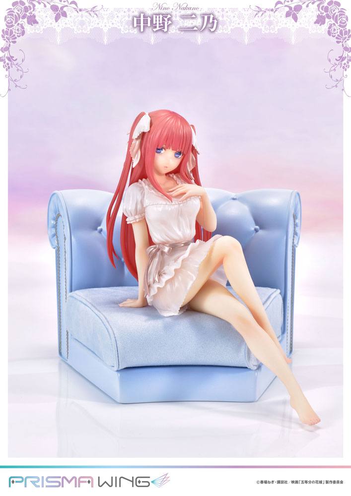 Statua in PVC Prisma Wing di The Quintessential Quintuplets 1/7 di Nino Nakano, 17 cm