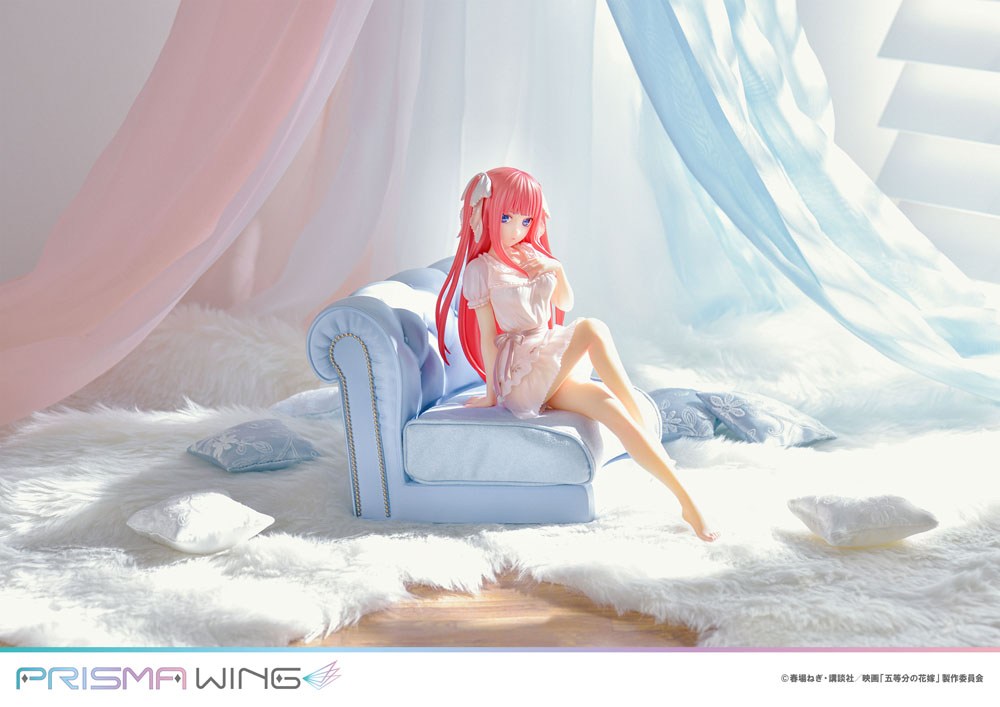 Statua in PVC Prisma Wing di The Quintessential Quintuplets 1/7 di Nino Nakano, 17 cm