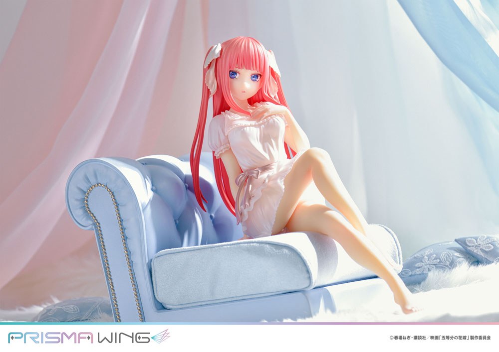 Statua in PVC Prisma Wing di The Quintessential Quintuplets 1/7 di Nino Nakano, 17 cm